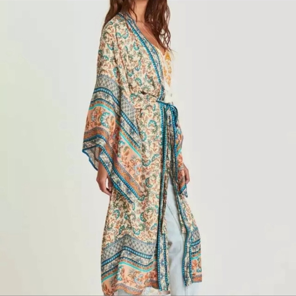 Floral Print Swim Coverup